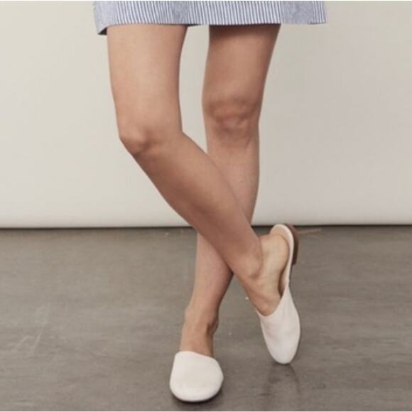 Jenni Kayne Olympia Ivory Mules size 5 - Picture 2 of 11